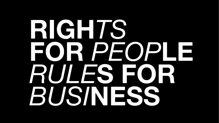 Rights for People Rules for Business