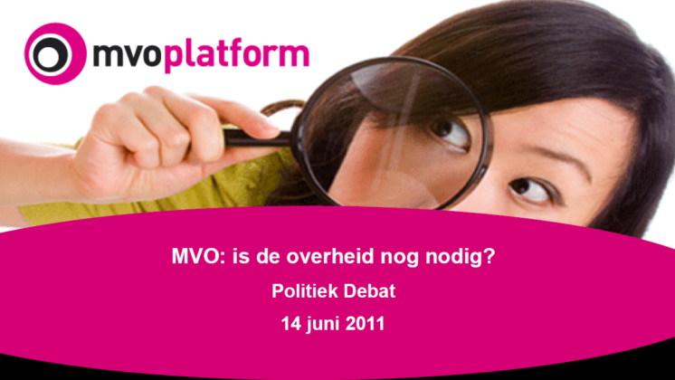 MVO: is de overheid nog nodig?